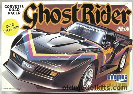 MPC 1/25 Ghost Rider Corvette Road Racer, 6354 plastic model kit